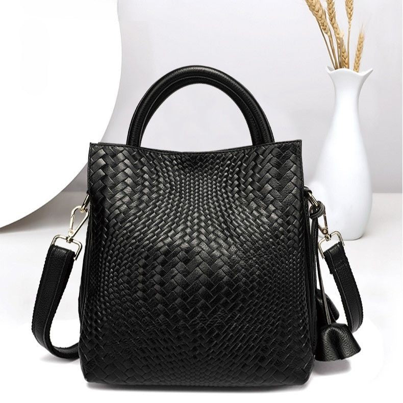 Vittoria Woven Leather Tote Bag – FIORENE