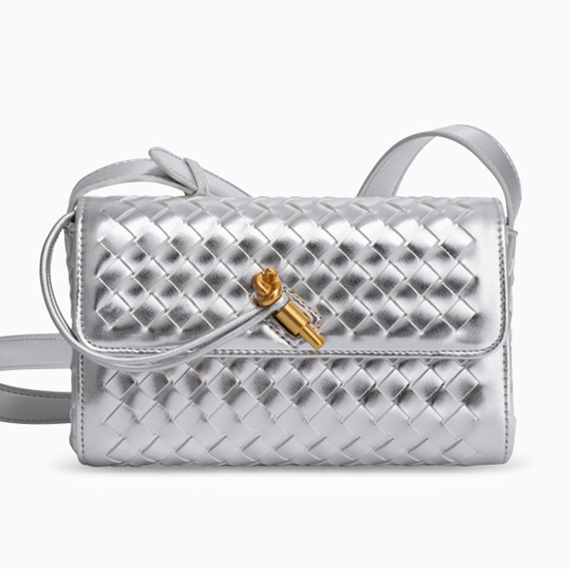 Midnight Weave Crossbody Bag – FIORENE