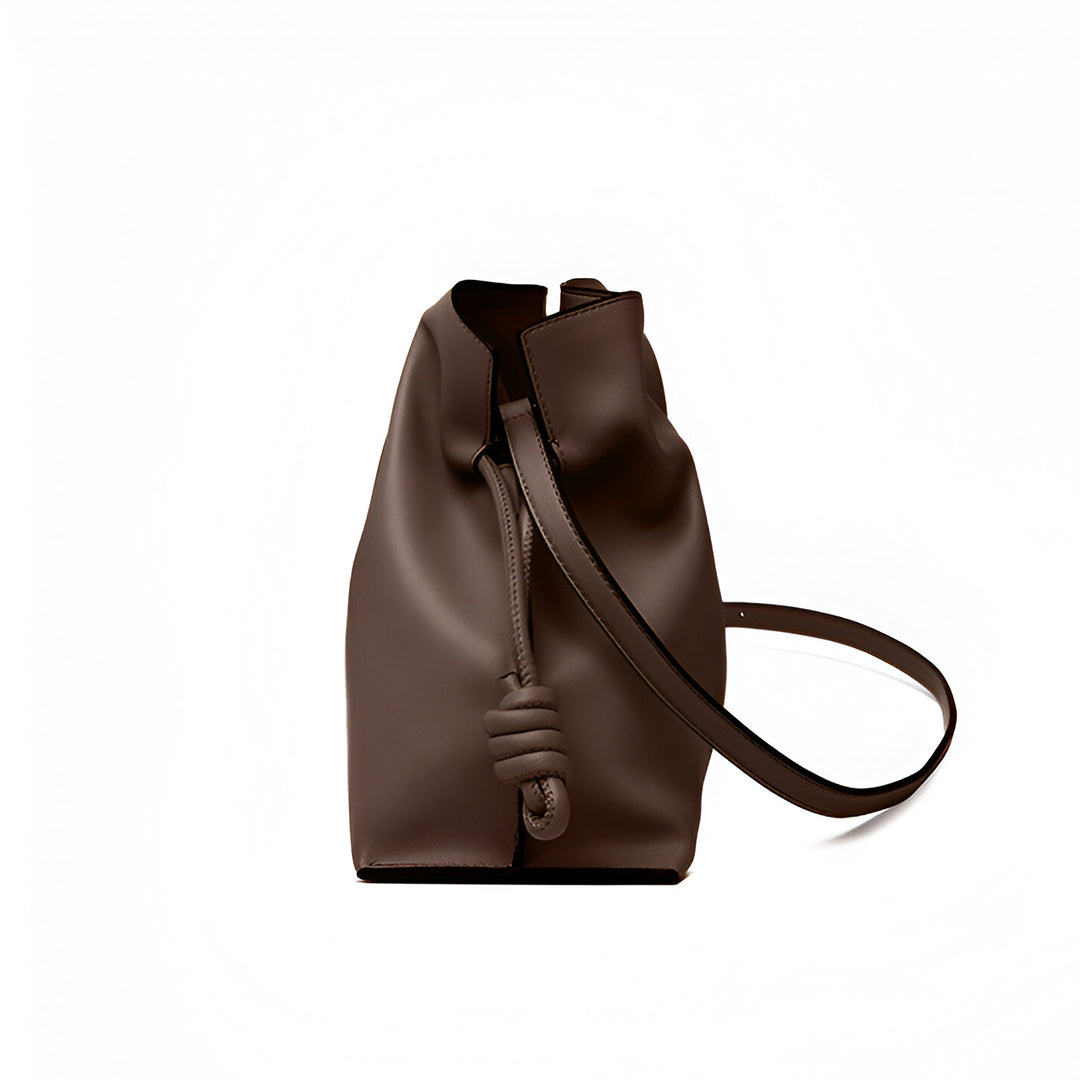 Cocoa Soft Knot Handbag – FIORENE