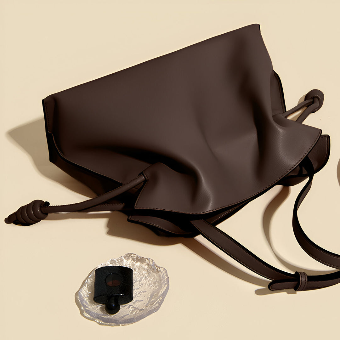Cocoa Soft Knot Handbag – FIORENE