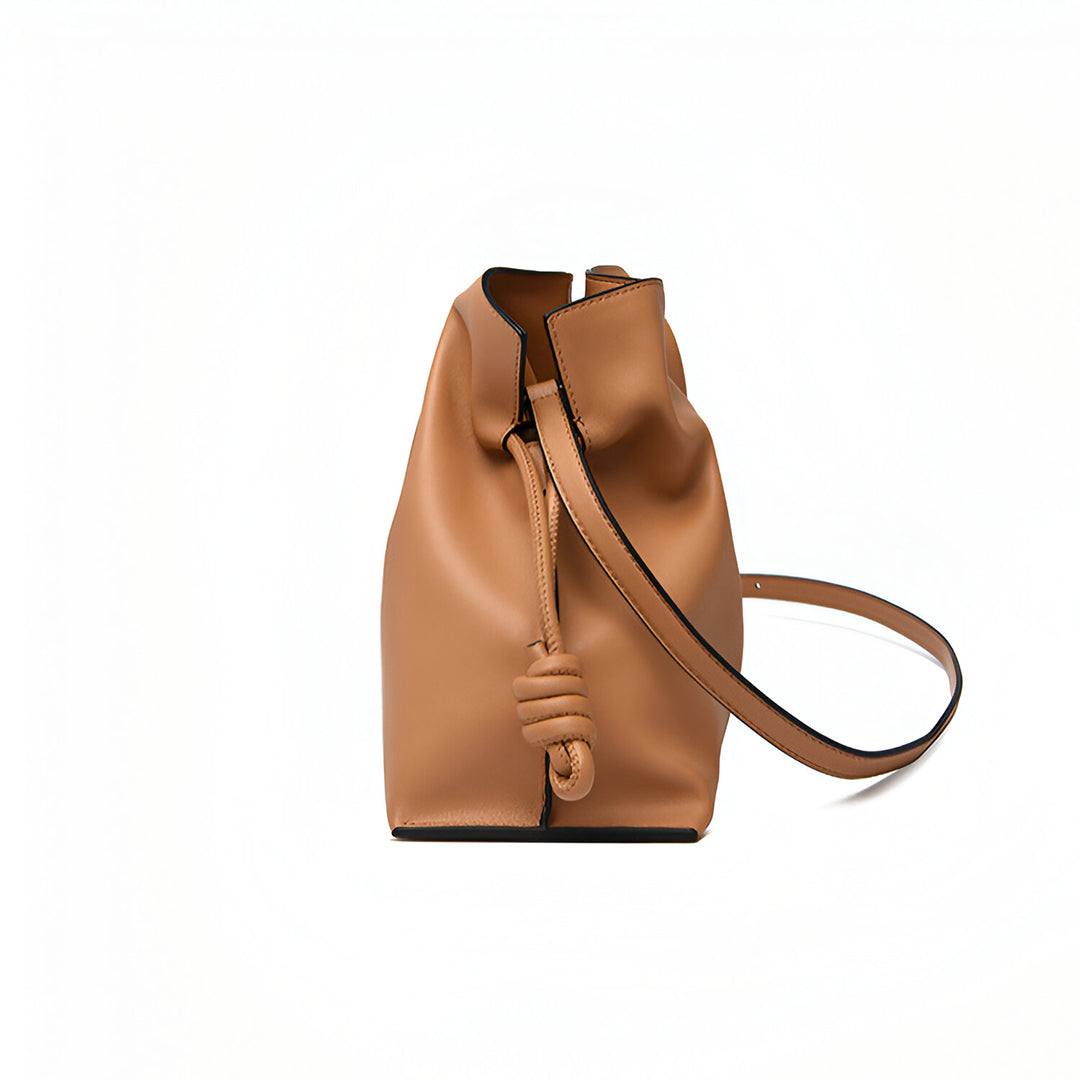 Cocoa Soft Knot Handbag – FIORENE