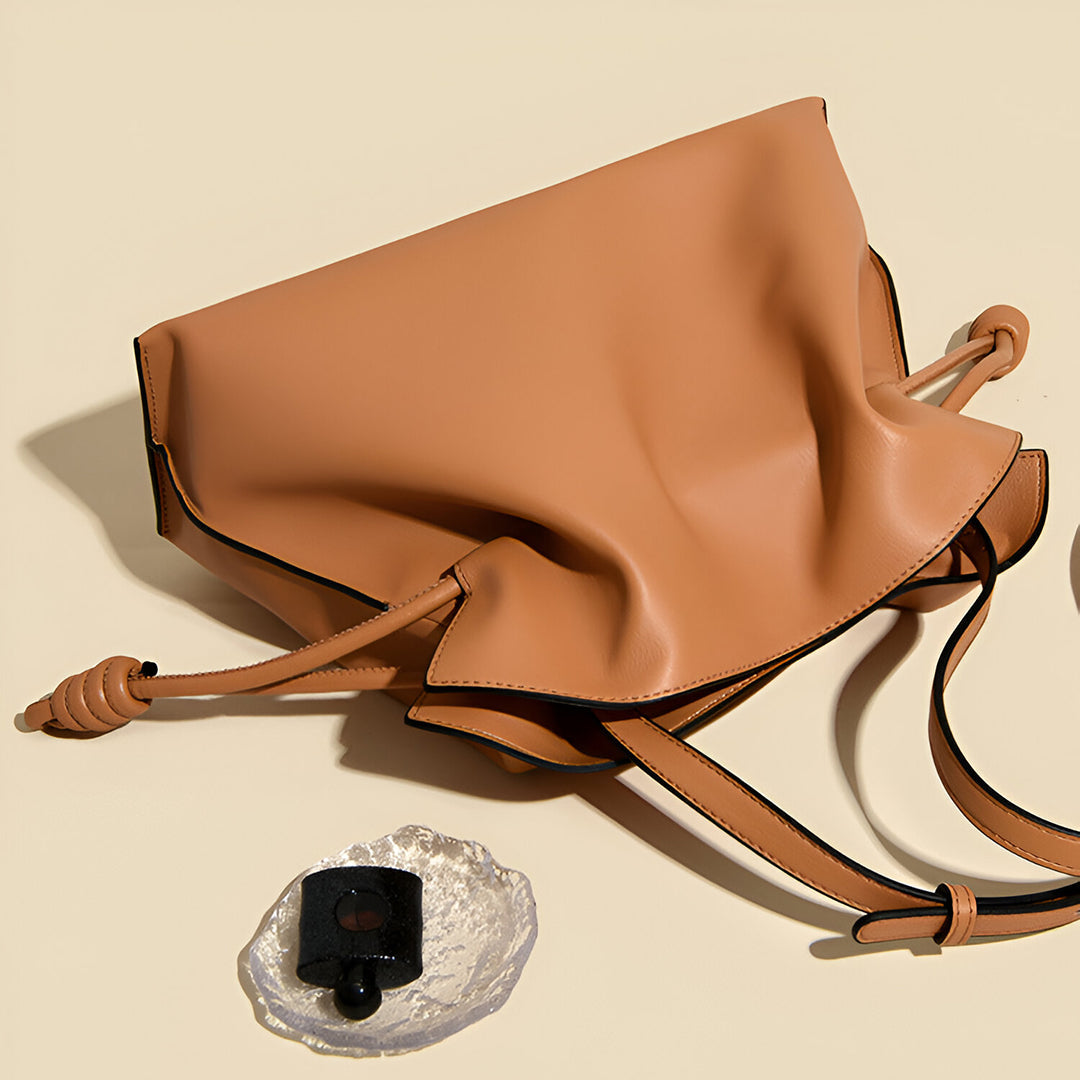 Cocoa Soft Knot Handbag – FIORENE