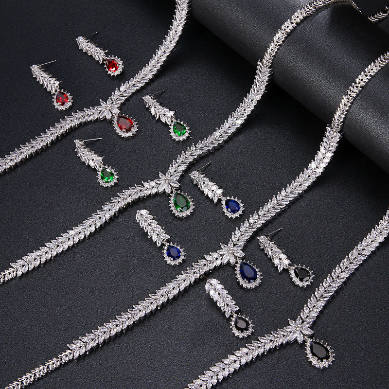 Royal Sapphire Elegance Set - FIORENE