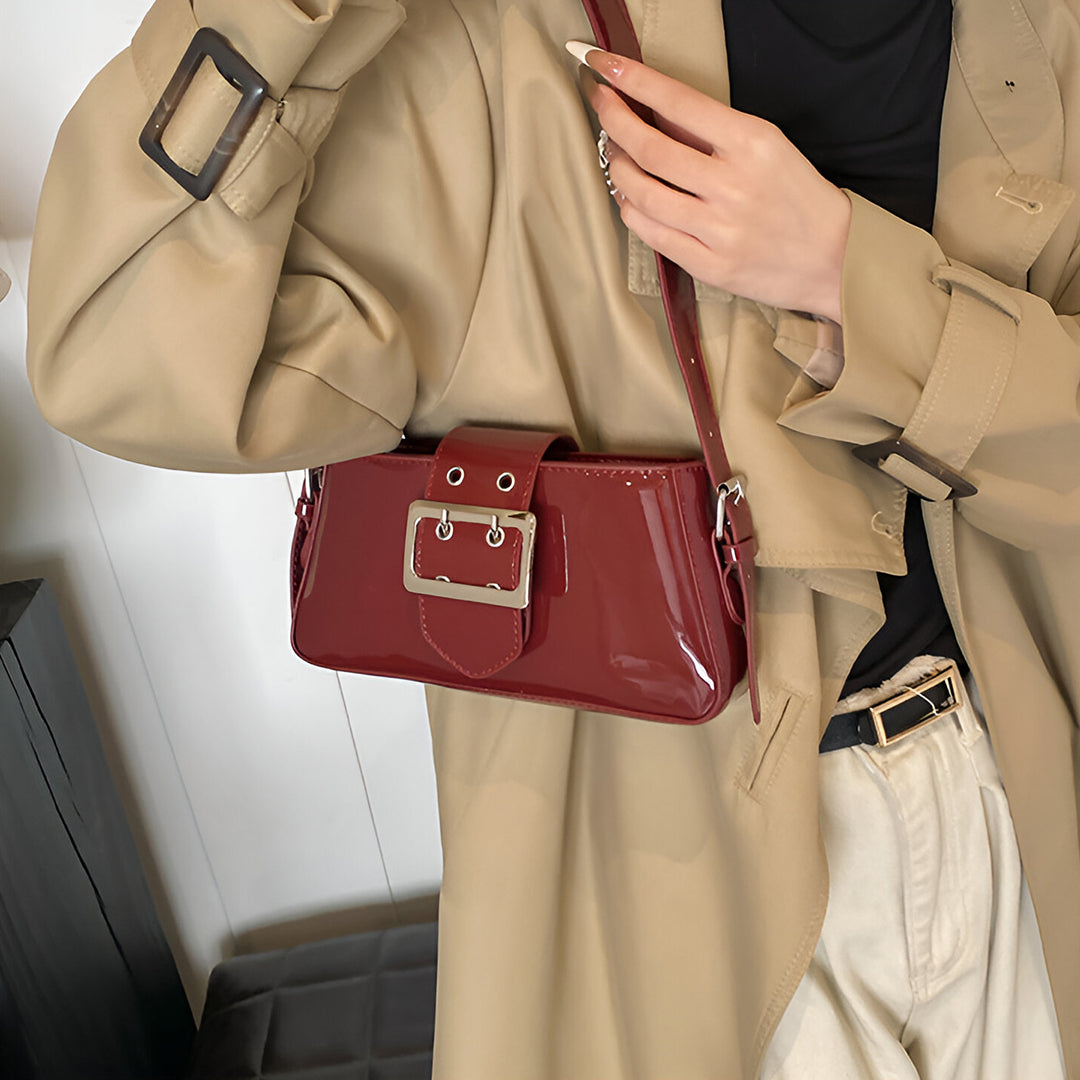 Patented Charm Shoulder Bag - FIORENE.