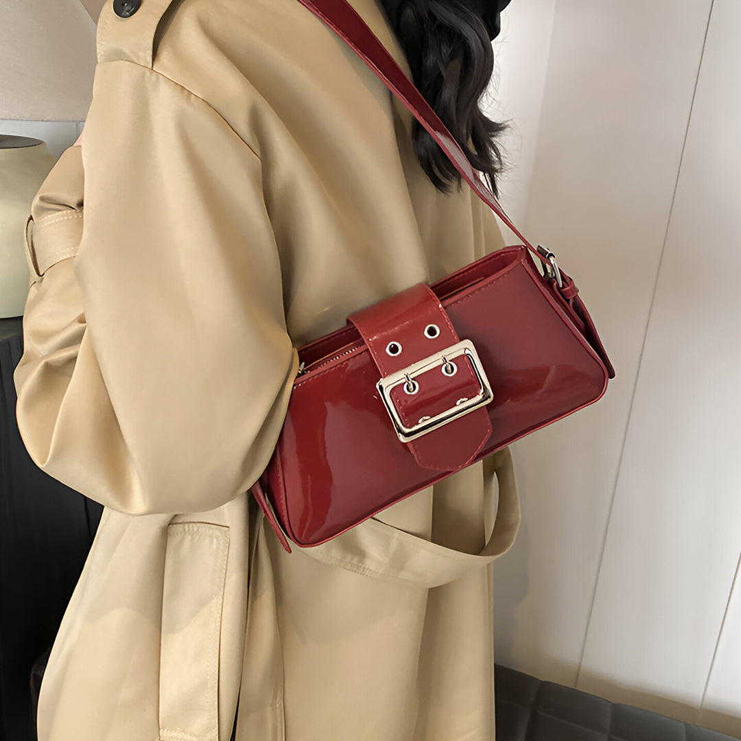 Patented Charm Shoulder Bag - FIORENE.