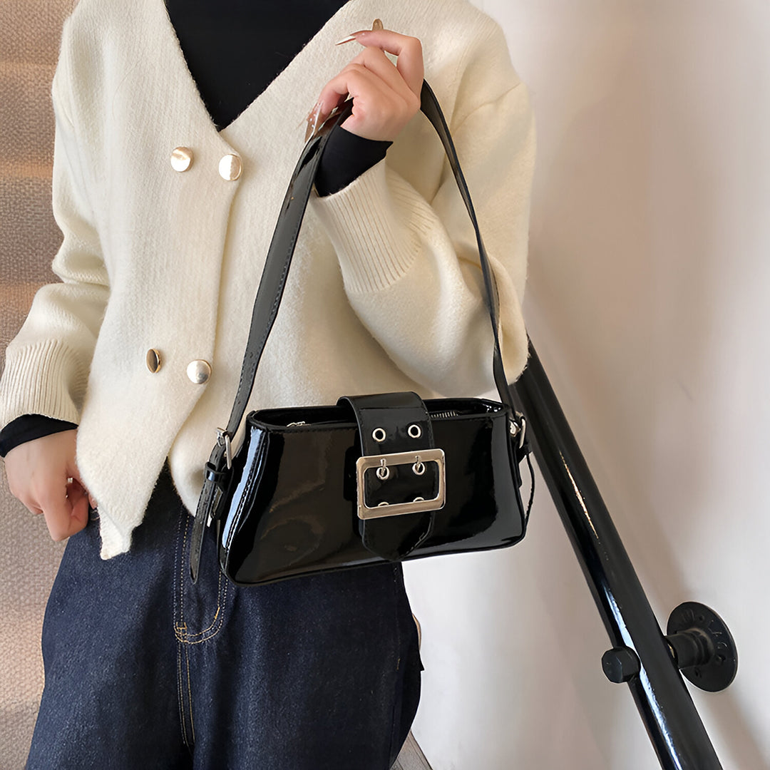 Patented Charm Shoulder Bag - FIORENE.
