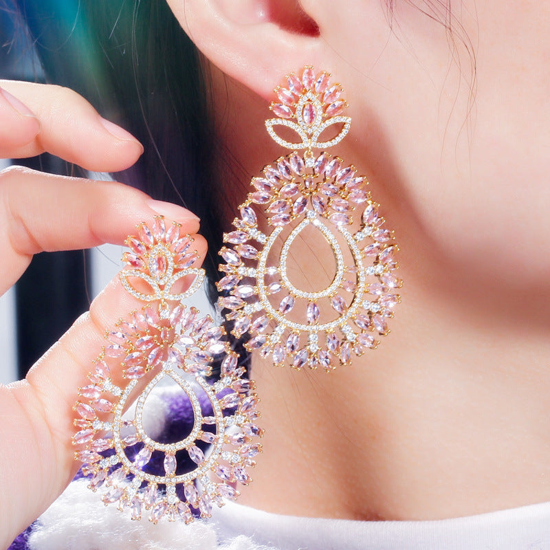 Snowlight Aurum Earrings – FIORENE