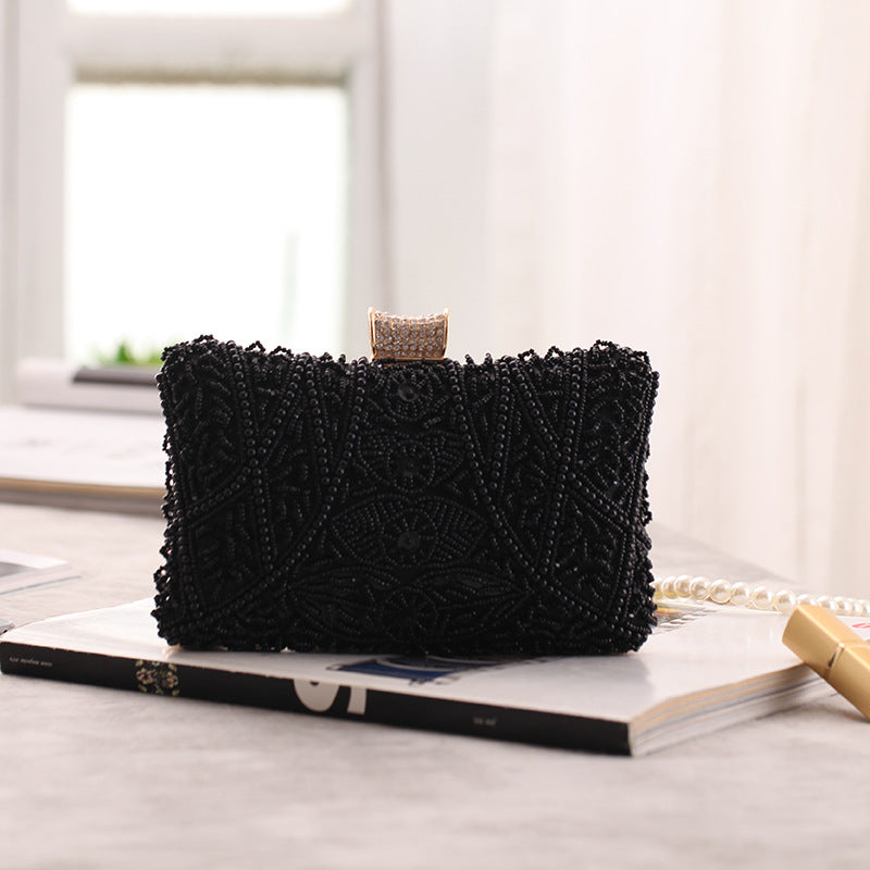 Nocturne Beaded Clutch – FIORENE
