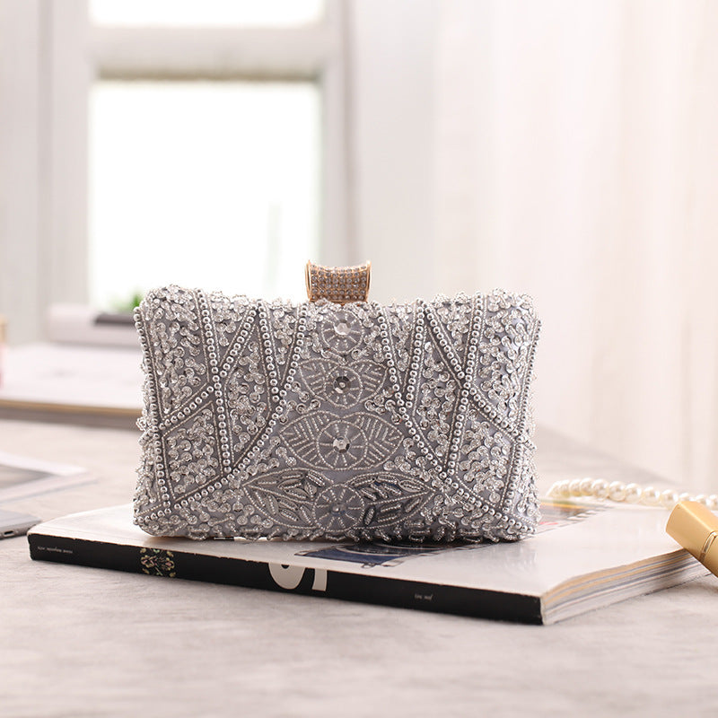 Nocturne Beaded Clutch – FIORENE