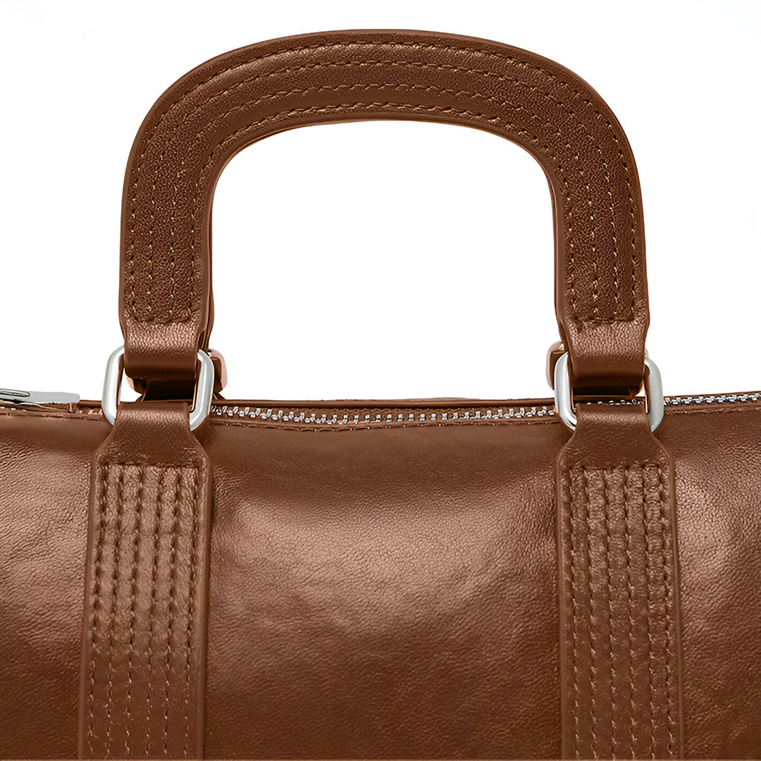 Espresso Stitch Shoulder Bag – FIORENE