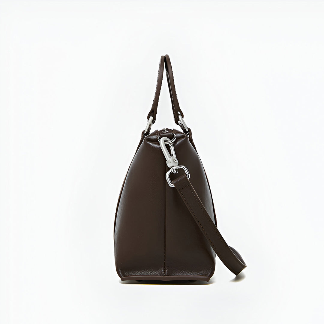 Espresso Stitch Shoulder Bag – FIORENE