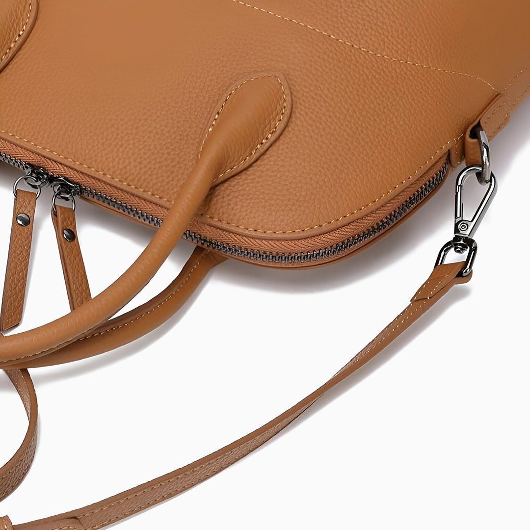 Noir Grace Dome Shoulder Bag – FIORENE