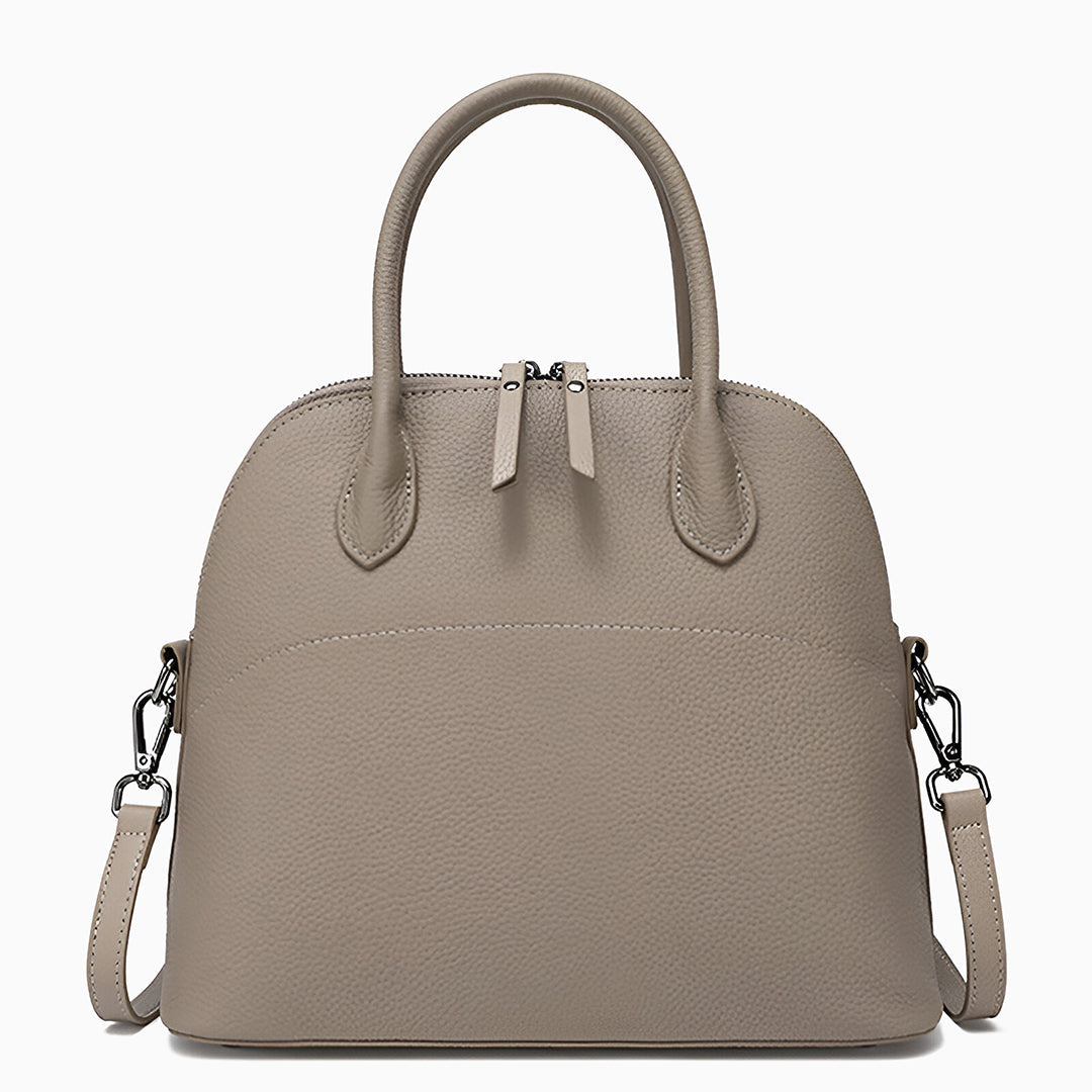 Noir Grace Dome Shoulder Bag – FIORENE