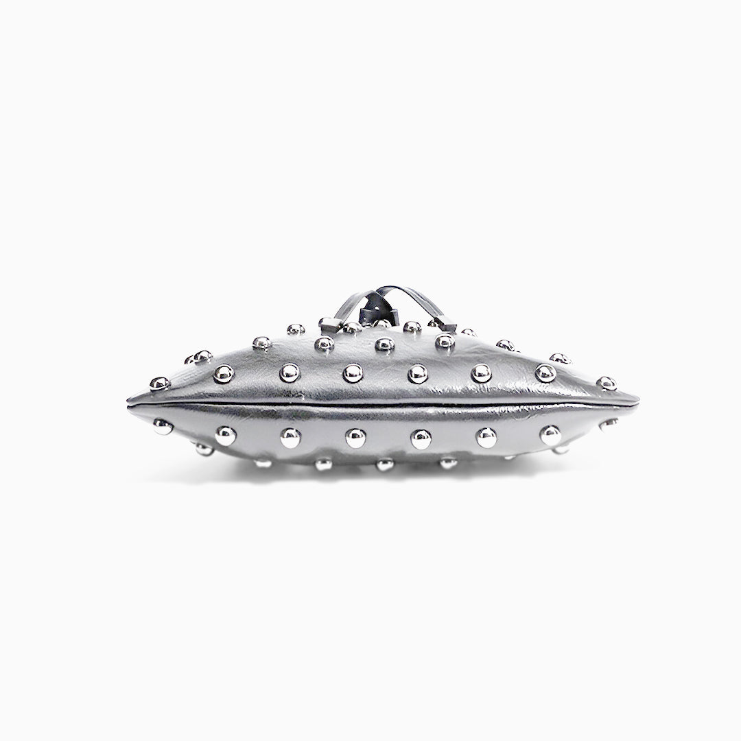 Glam Studded Shoulder Bag - FIORENE