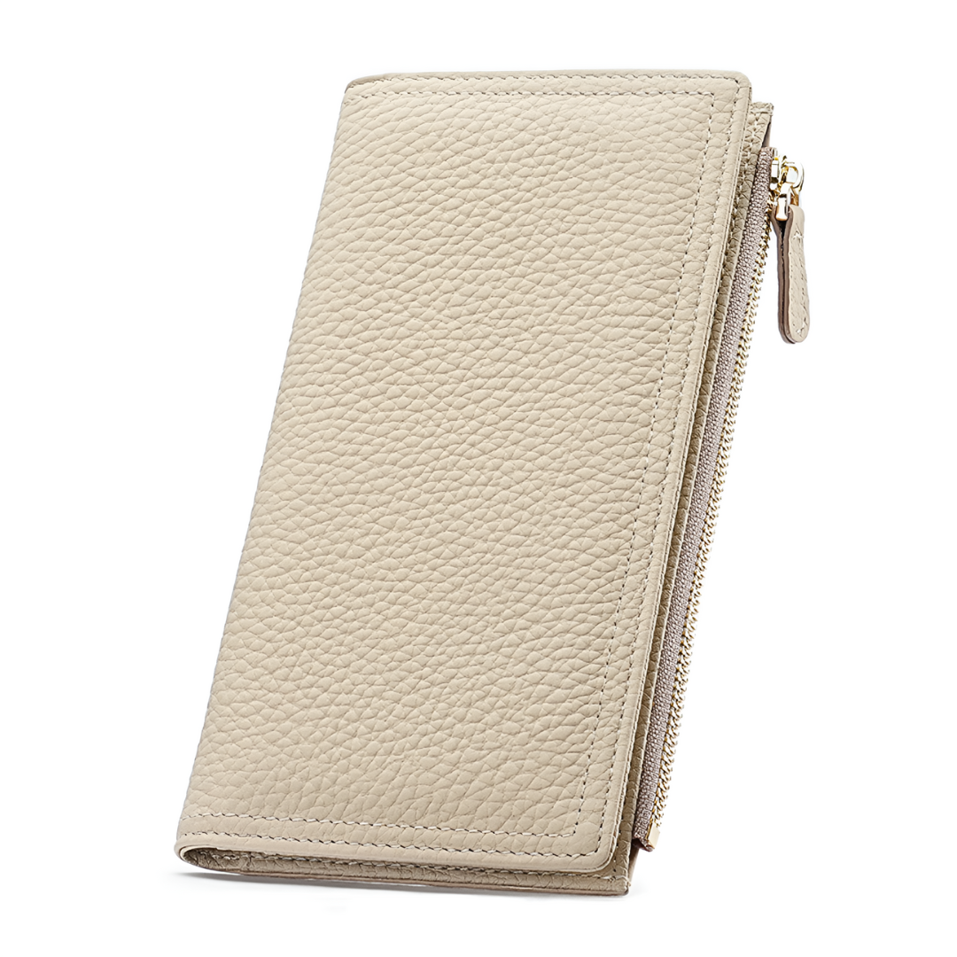 Black Pebble Slim Wallet – FIORENE