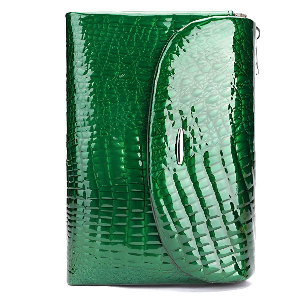 Crimson Croco Wallet – FIORENE