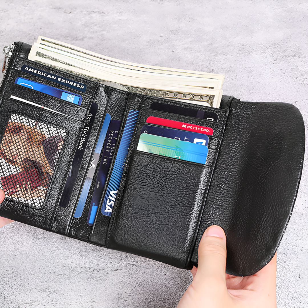 Crimson Croco Wallet – FIORENE