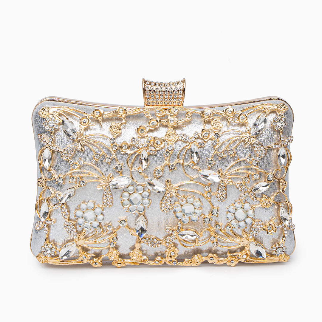 Golden Bloom Clutch – FIORENE