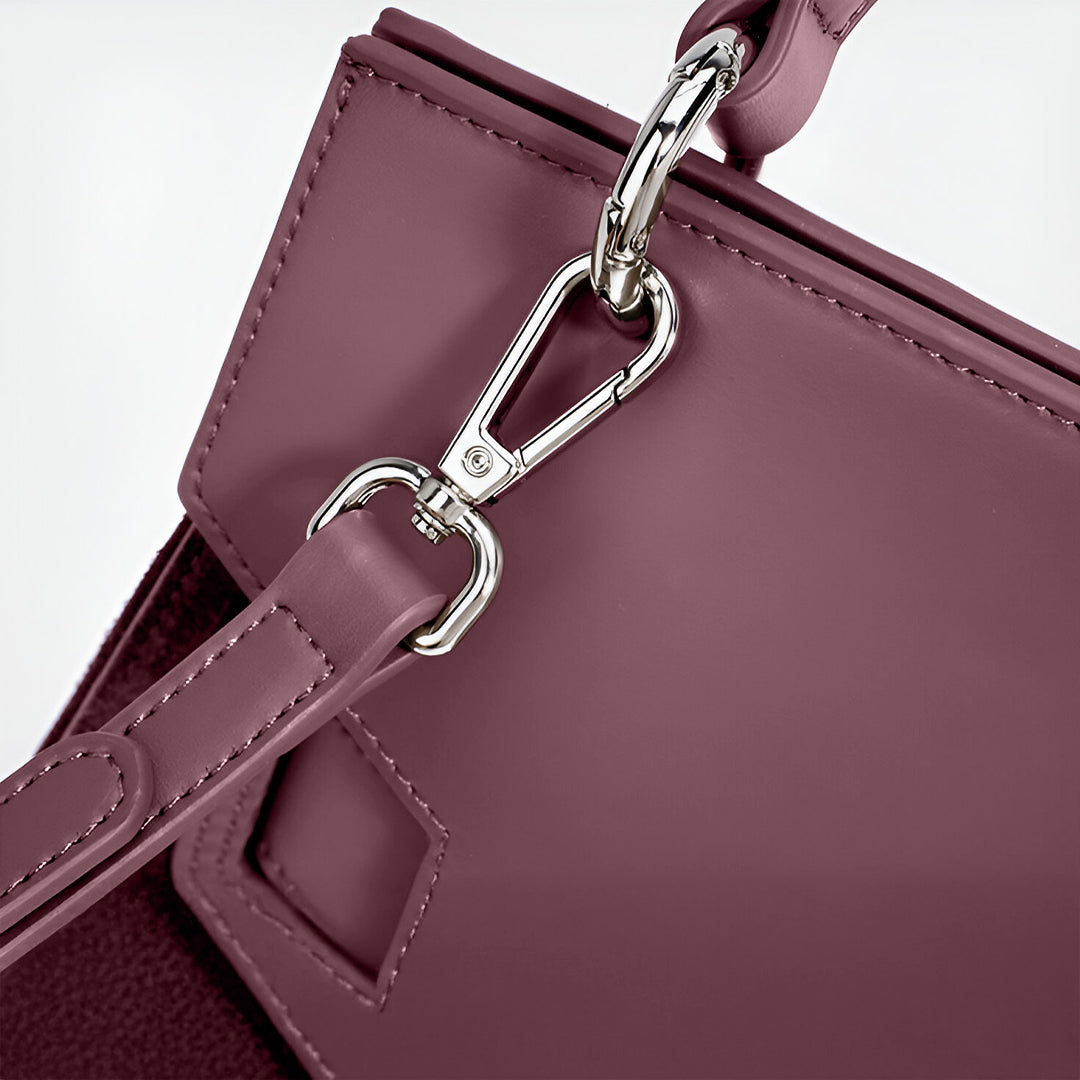 Merlot Velvet Handbag – FIORENE