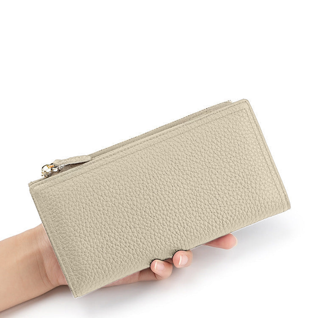 Black Pebble Slim Wallet – FIORENE