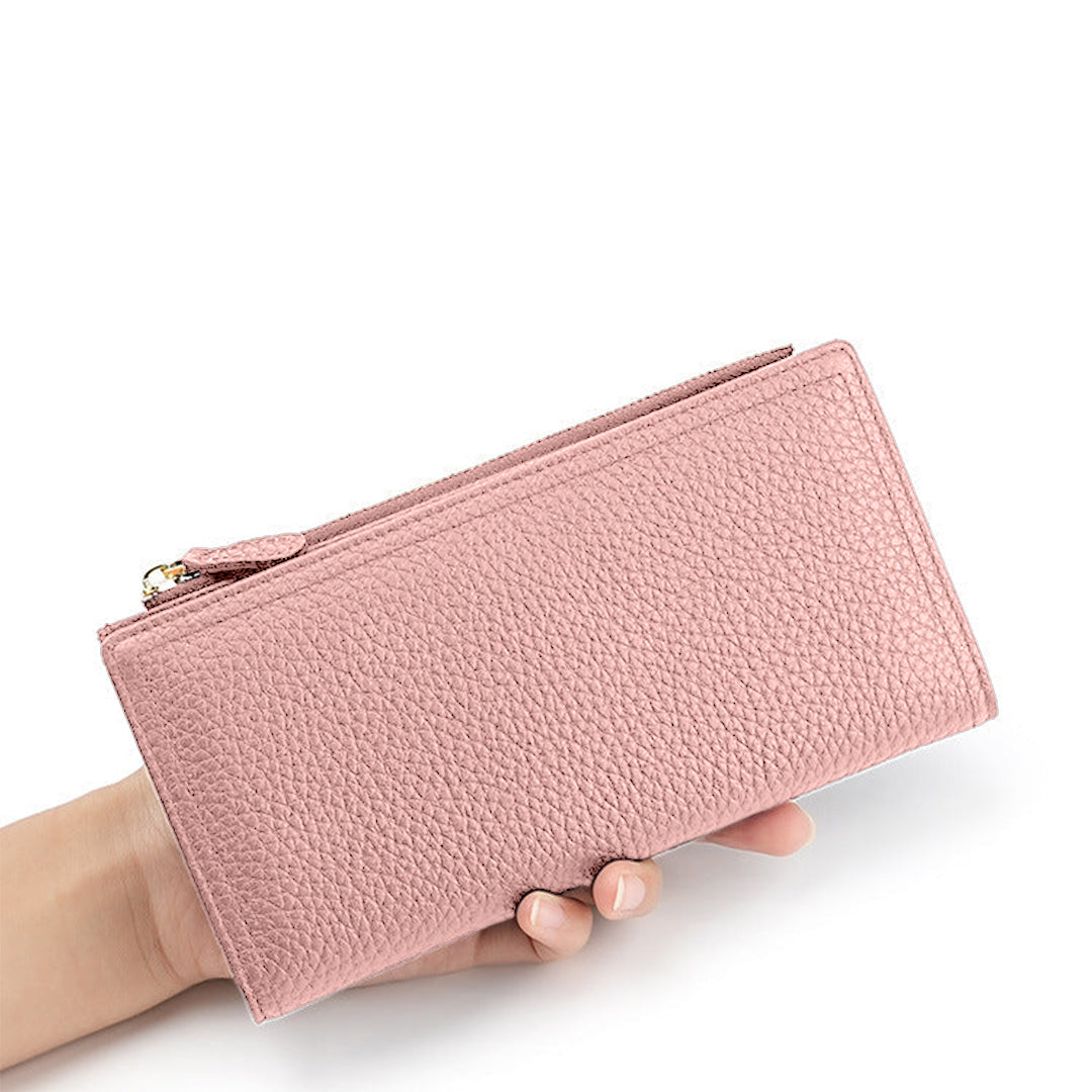 Black Pebble Slim Wallet – FIORENE
