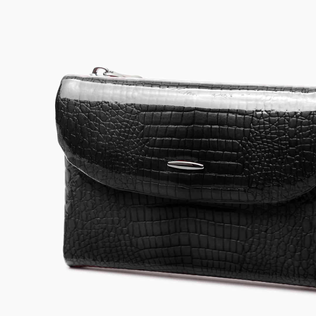 Crimson Croco Wallet – FIORENE