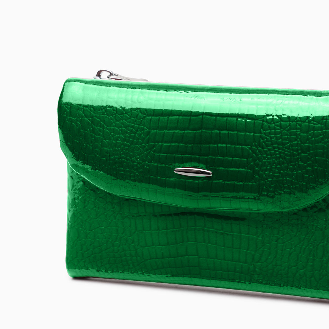 Crimson Croco Wallet – FIORENE