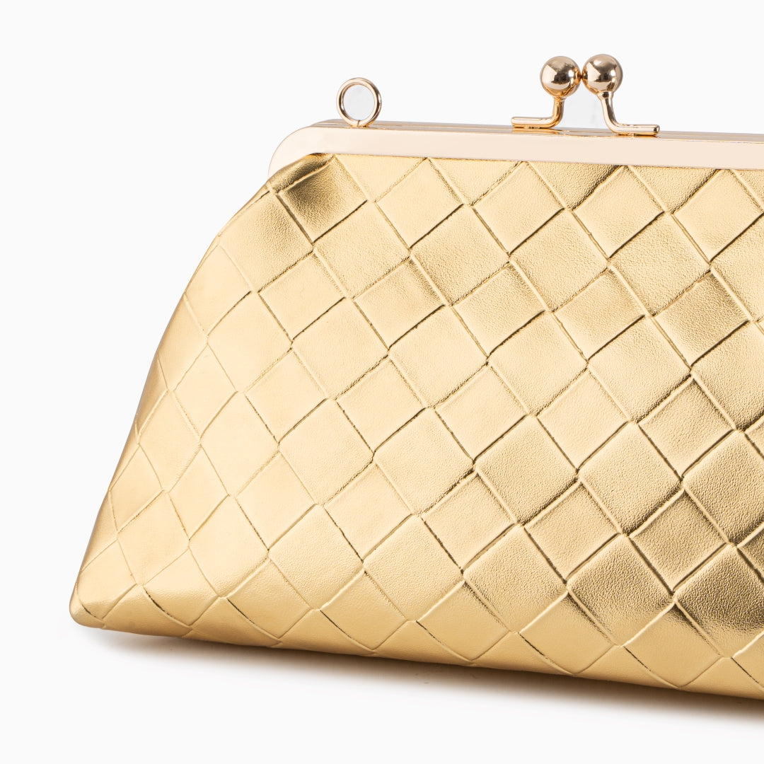 Gilded Echo Shoulder Bag – FIORENE