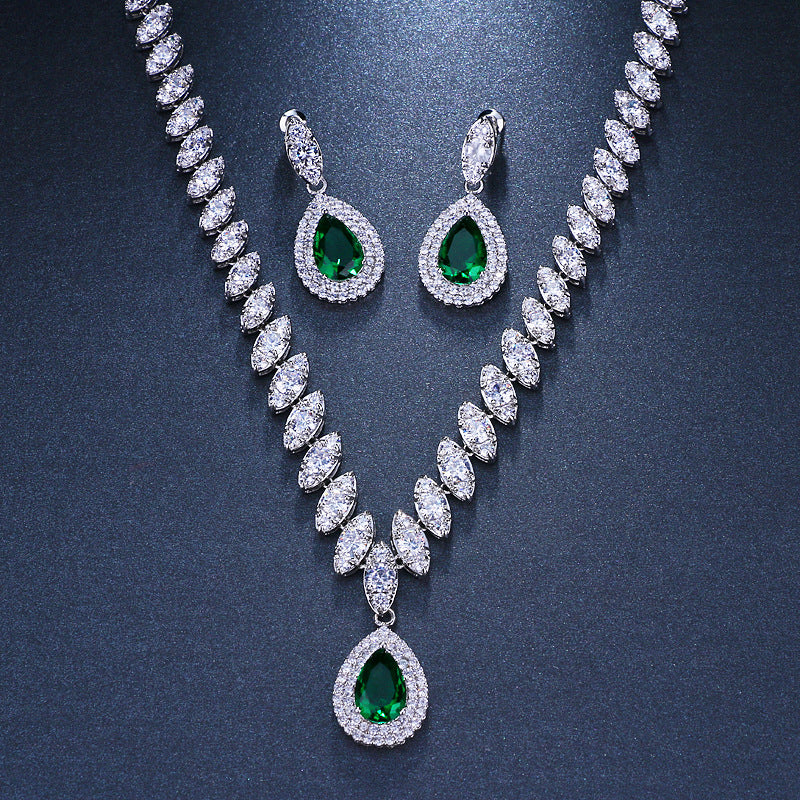 Midnight Sapphire Necklace Set – FIORENE