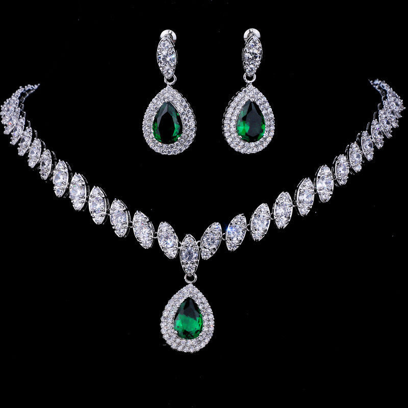 Midnight Sapphire Necklace Set – FIORENE