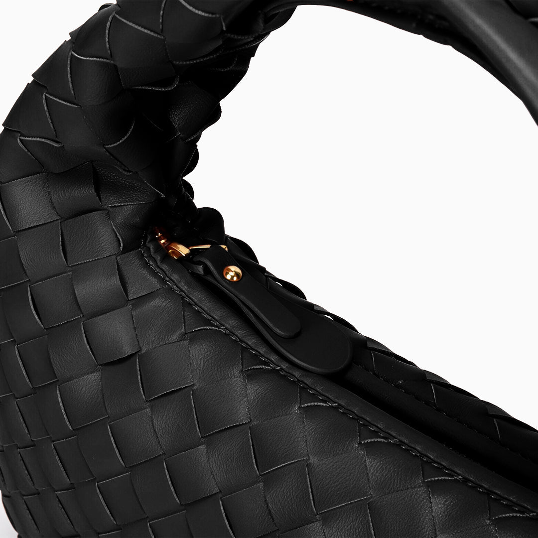 Woven Elegance Shoulder Bag - FIORENE