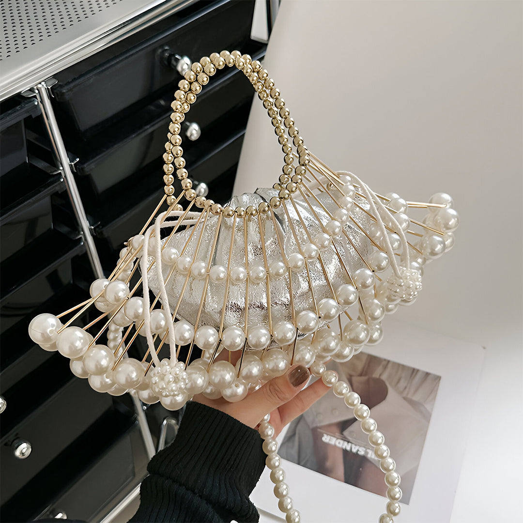 Ornate Pearl Handbag – FIORENE