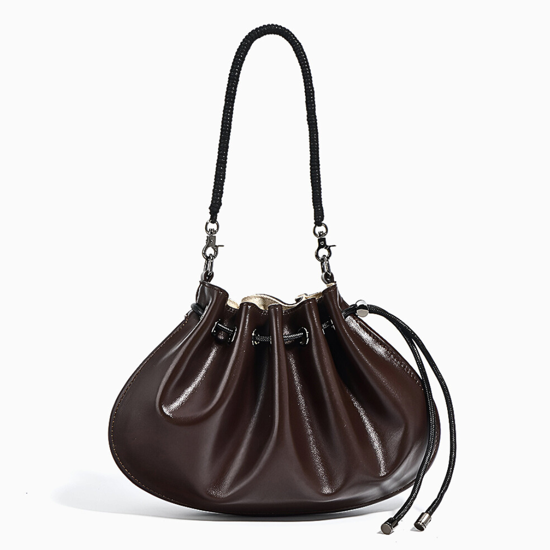 Midnight Petal Drawstring Bag – FIORENE