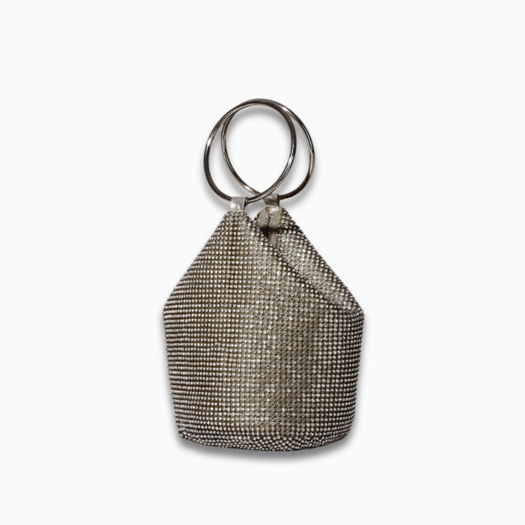 Crystal Glimmer Ring Bag – FIORENE
