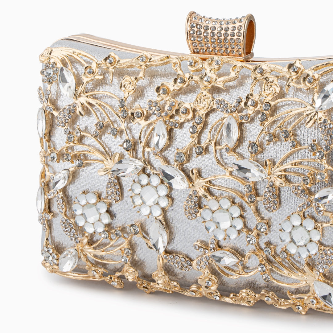 Golden Bloom Clutch – FIORENE