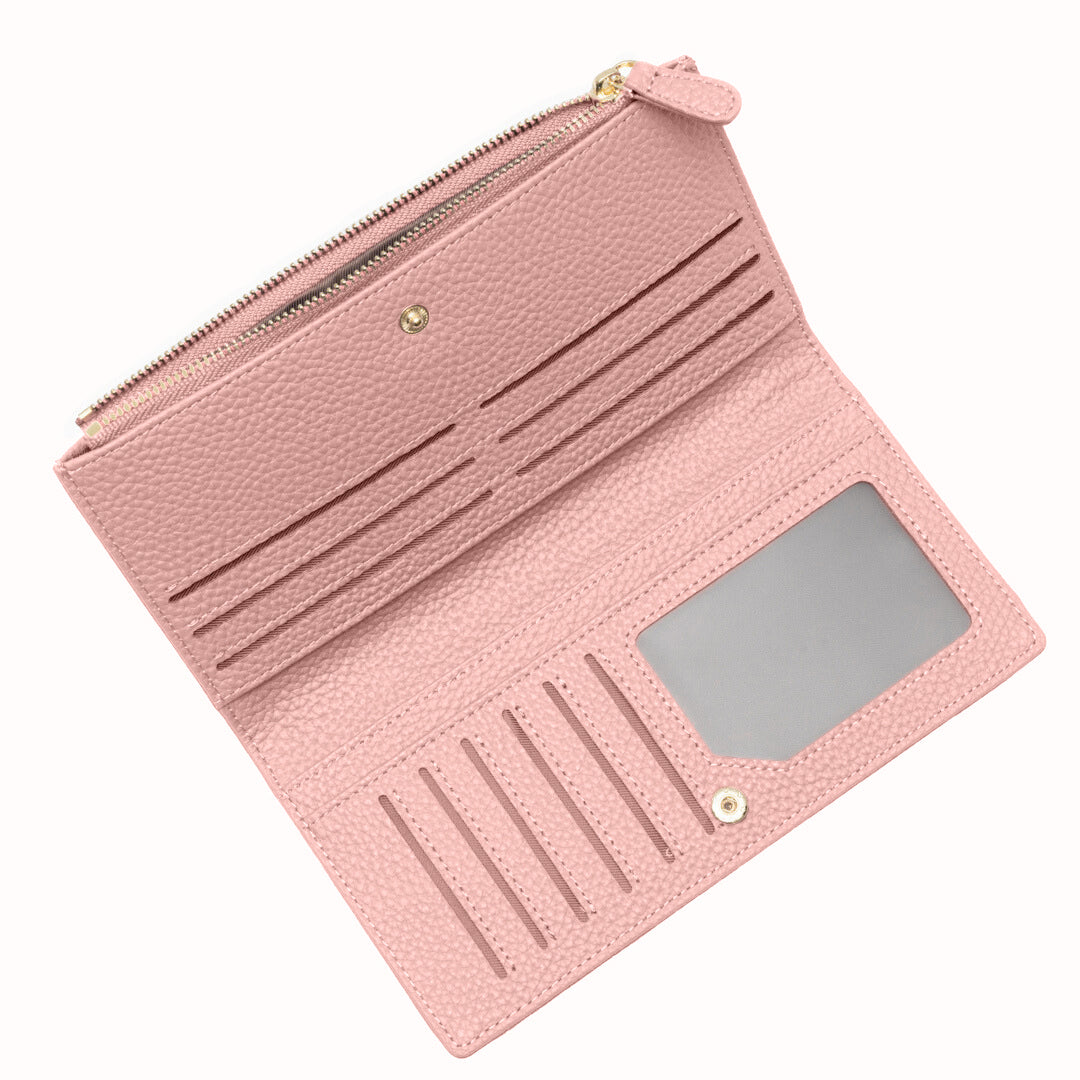 Black Pebble Slim Wallet – FIORENE