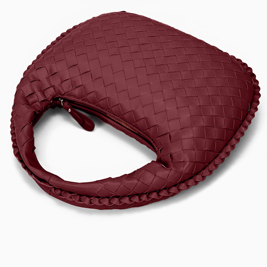 Woven Elegance Shoulder Bag - FIORENE