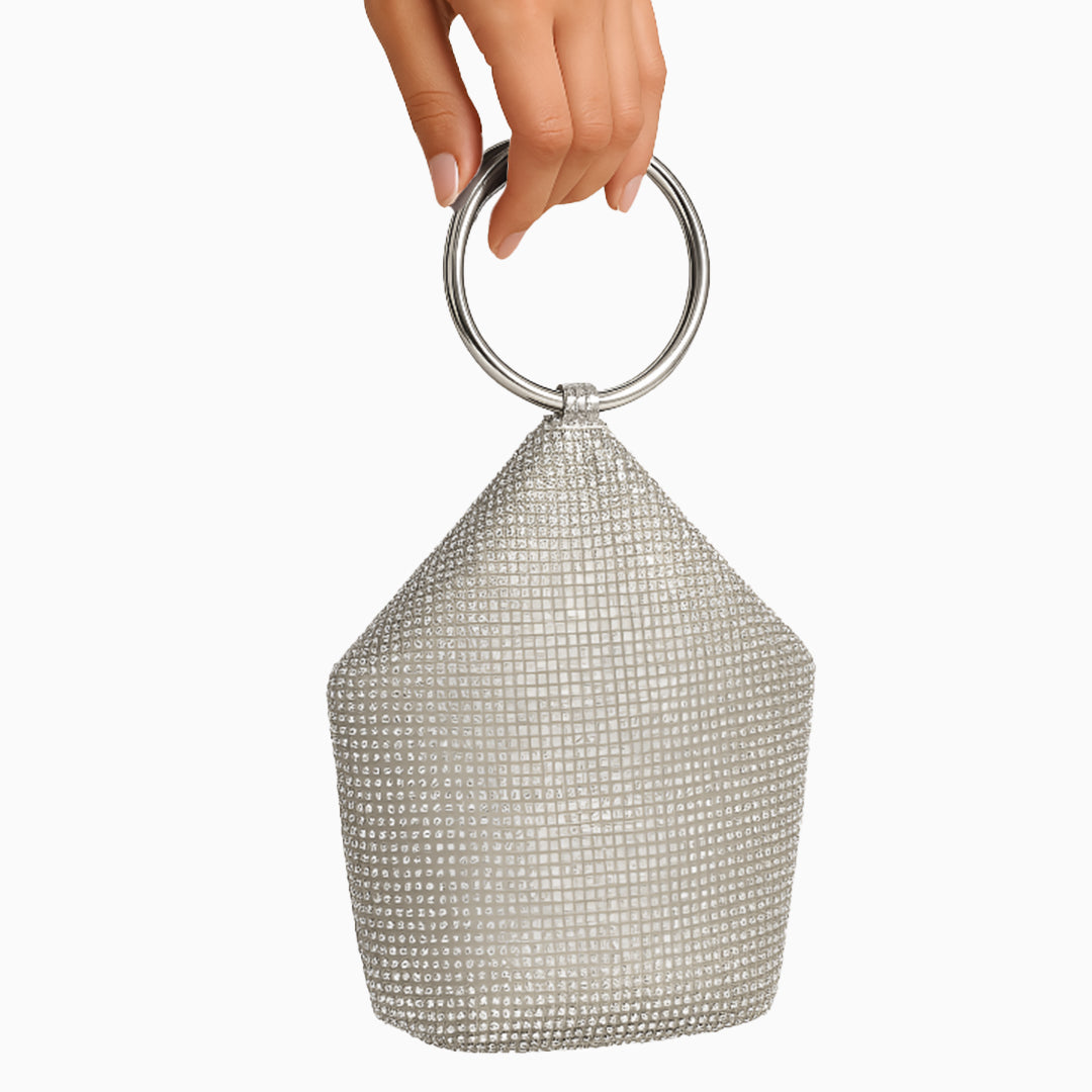 Crystal Glimmer Ring Bag – FIORENE