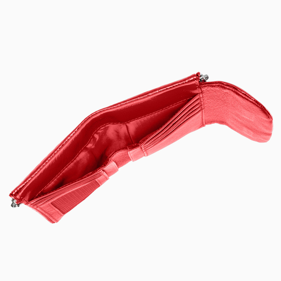 Crimson Croco Wallet – FIORENE