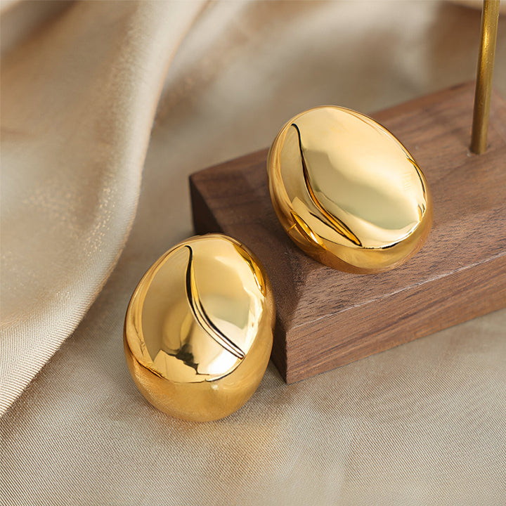 Golden Dome Earrings – FIORENE