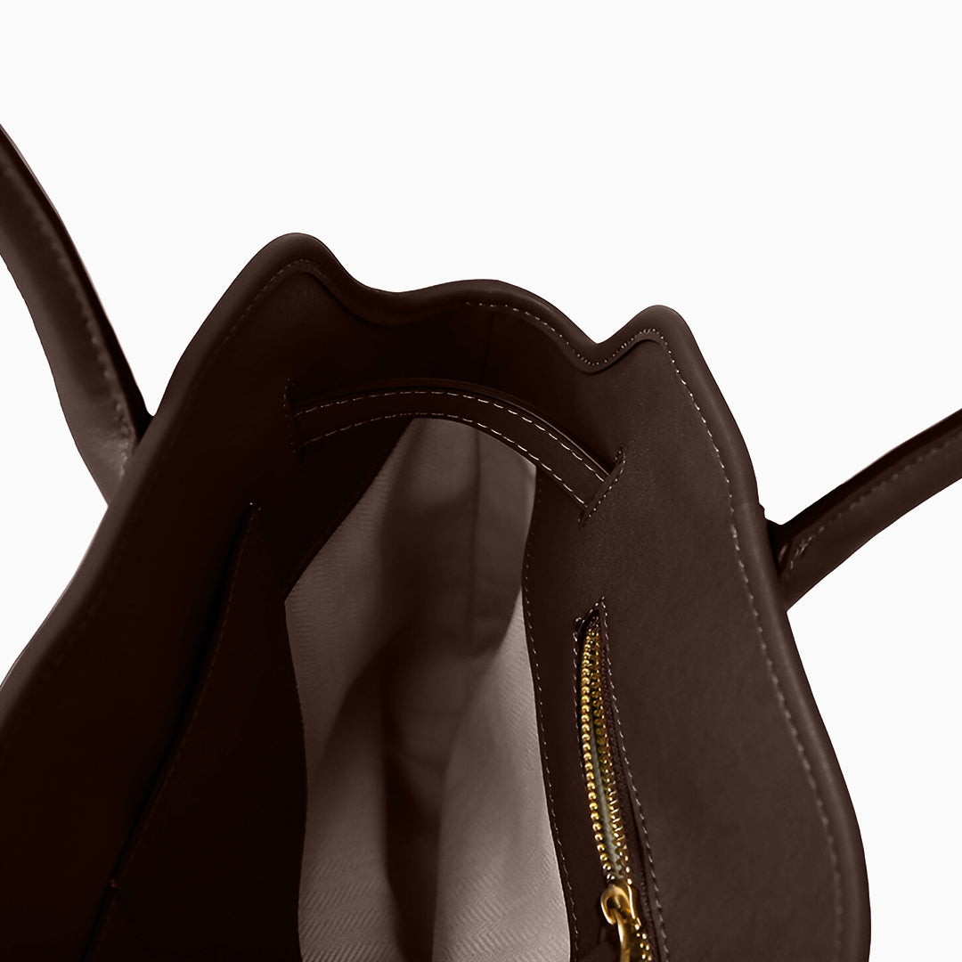 Timeless Leather Executive Handbag - FIORENE