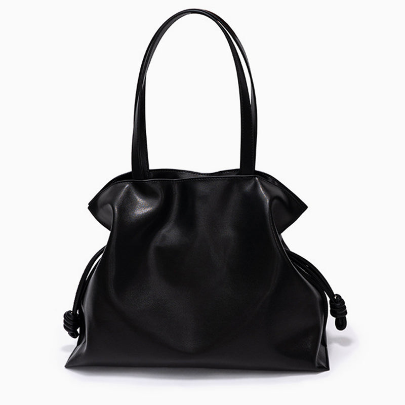Cocoa Soft Knot Handbag – FIORENE