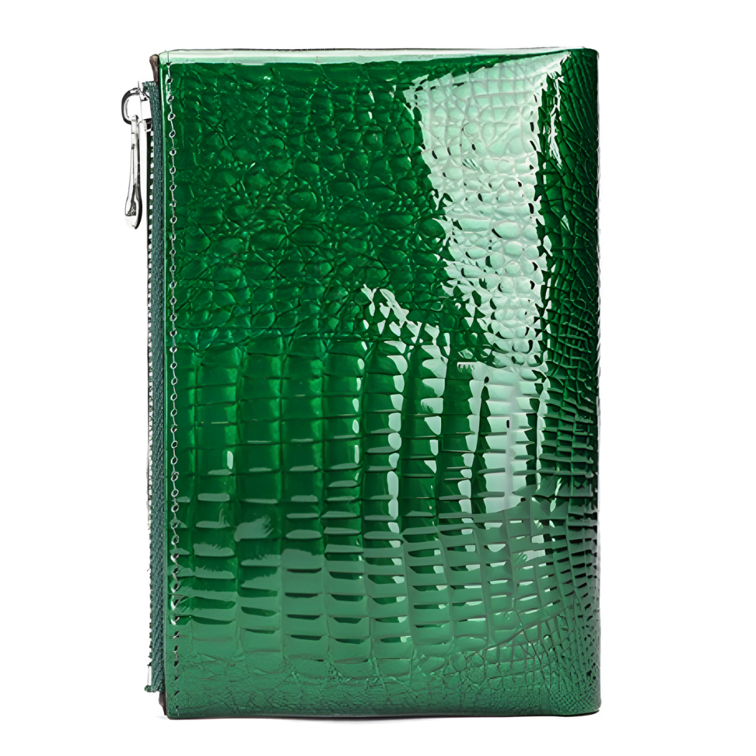 Crimson Croco Wallet – FIORENE