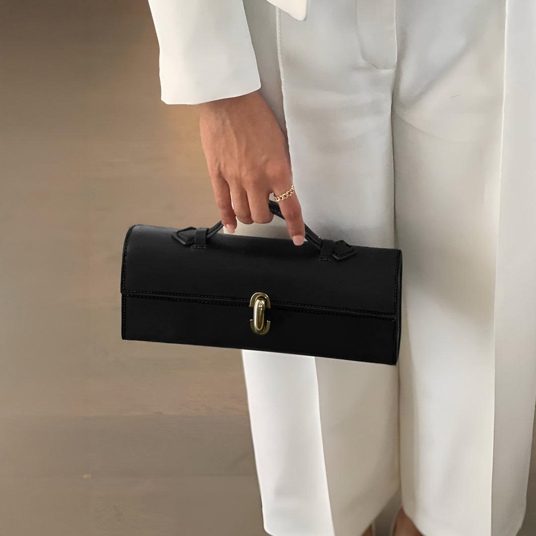 Noir Elegance Handbag – FIORENE