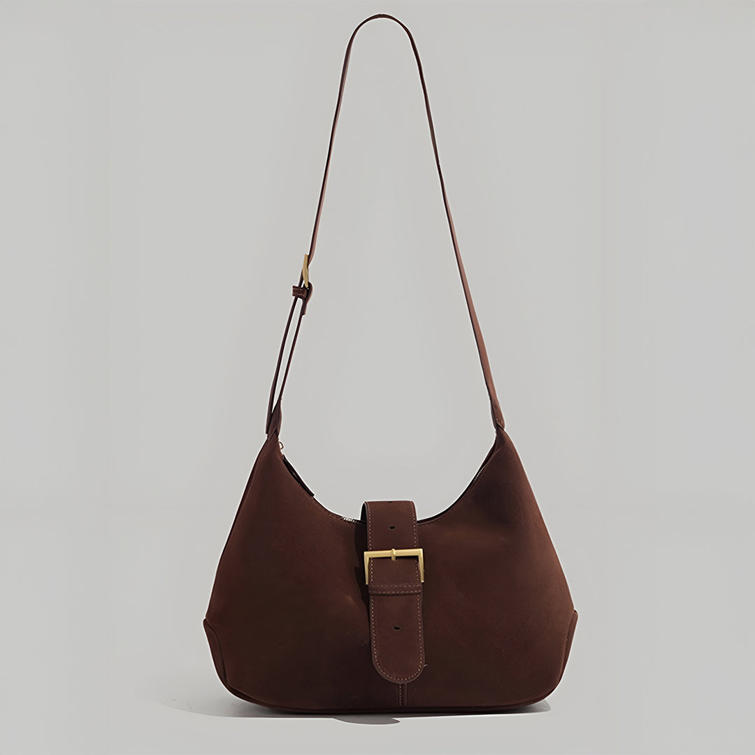 Classic Buckle Shoulder Bag - FIORENE