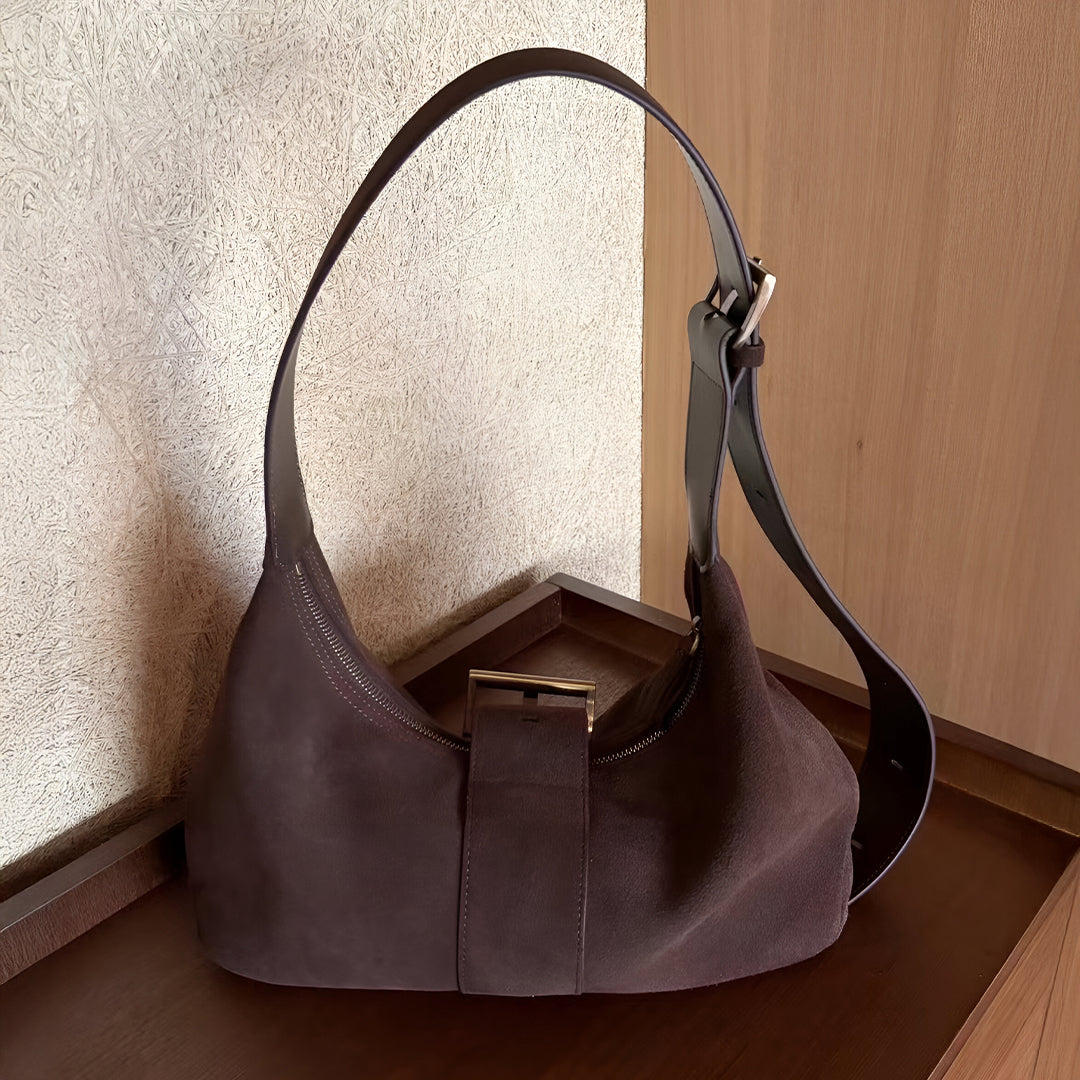 Classic Buckle Shoulder Bag - FIORENE