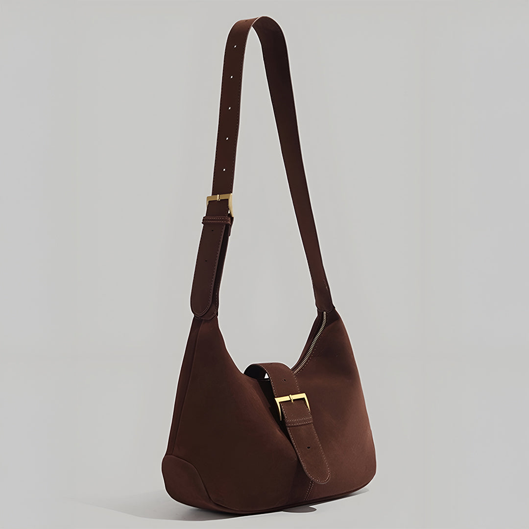 Classic Buckle Shoulder Bag - FIORENE