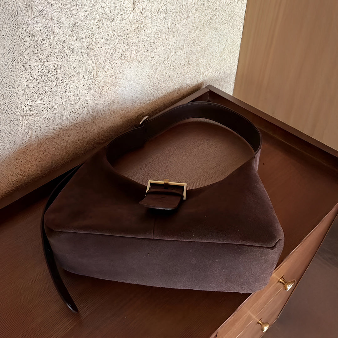 Classic Buckle Shoulder Bag - FIORENE