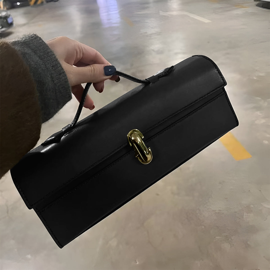 Noir Elegance Handbag – FIORENE