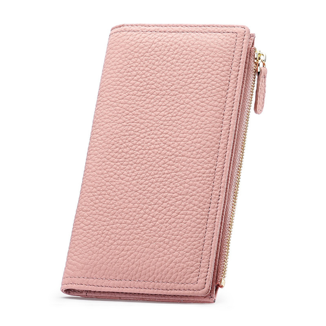Black Pebble Slim Wallet – FIORENE